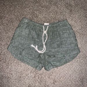 Target Green Dress Shorts